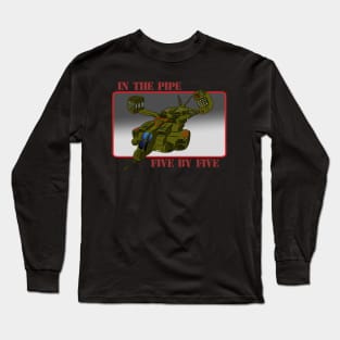 On an exspress elevator to hell! Long Sleeve T-Shirt